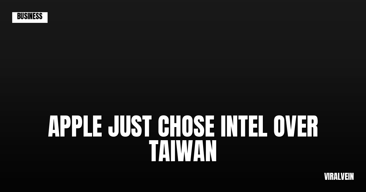 Intel seals Apple chip deal after U.S. government steps in