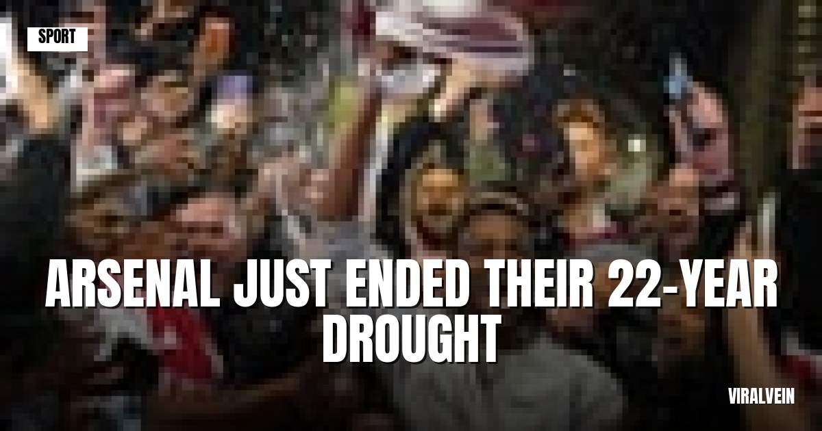 Arsenal finally wins the Premier League after 22 years of pain