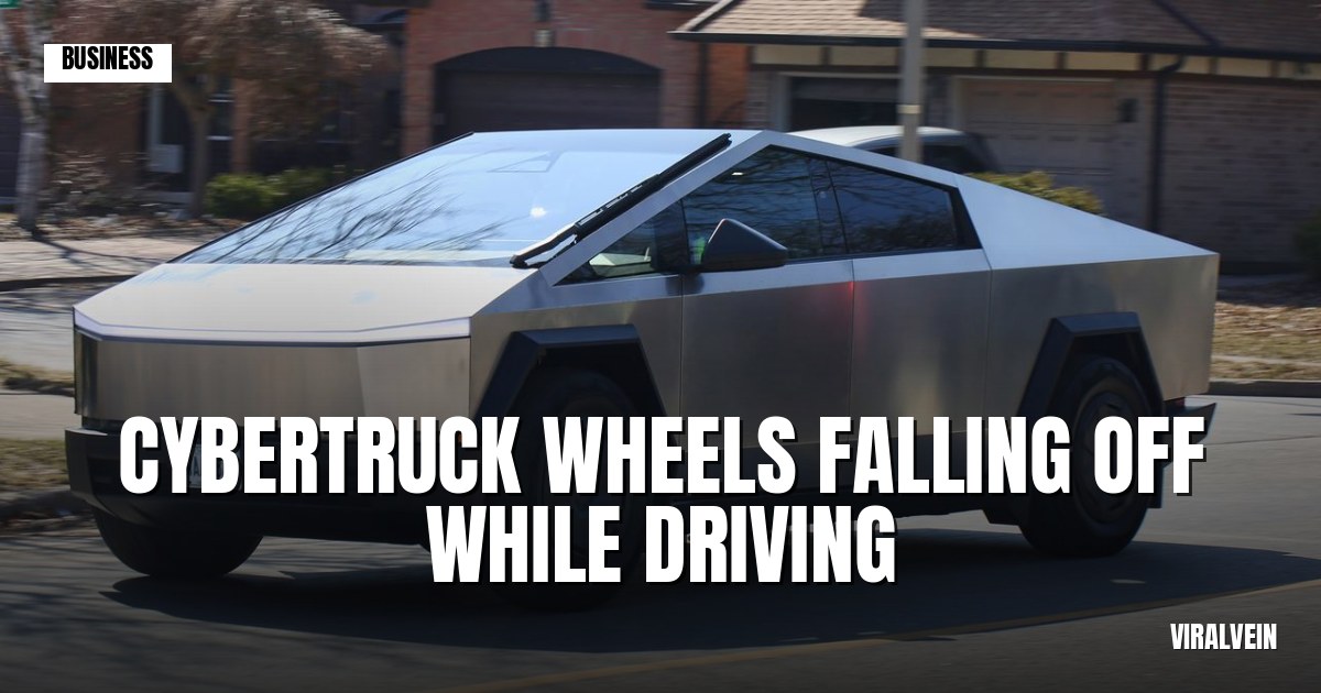 Tesla's Cybertruck could lose a wheel while driving, 11th recall shows
