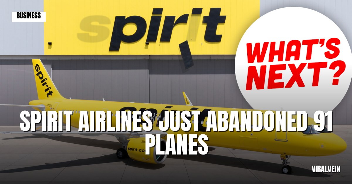Spirit Airlines left 91 planes behind. So what happens to them now?