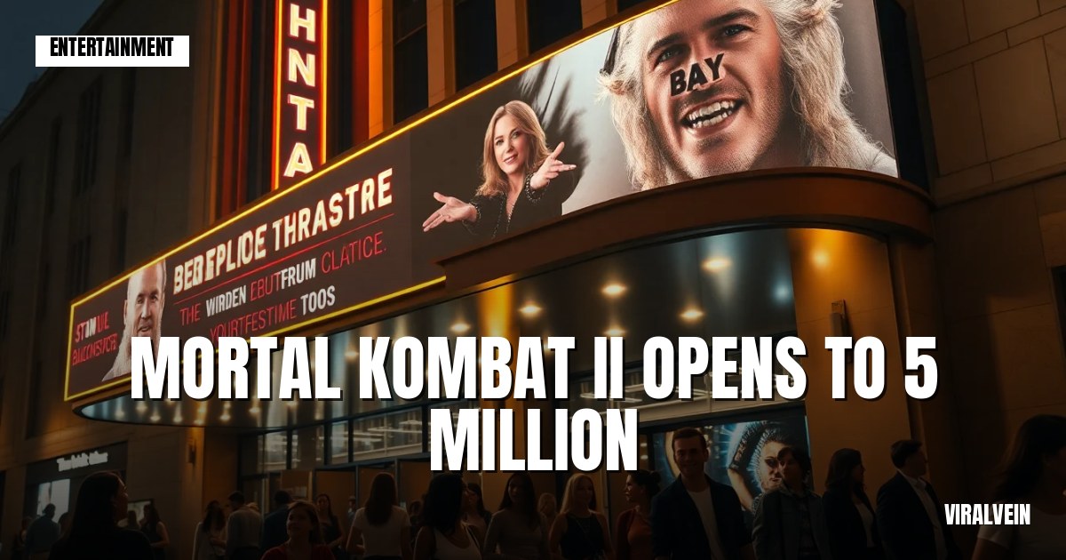 Mortal Kombat II pulls $5M in previews as Prada sequel hits $300M worldwide