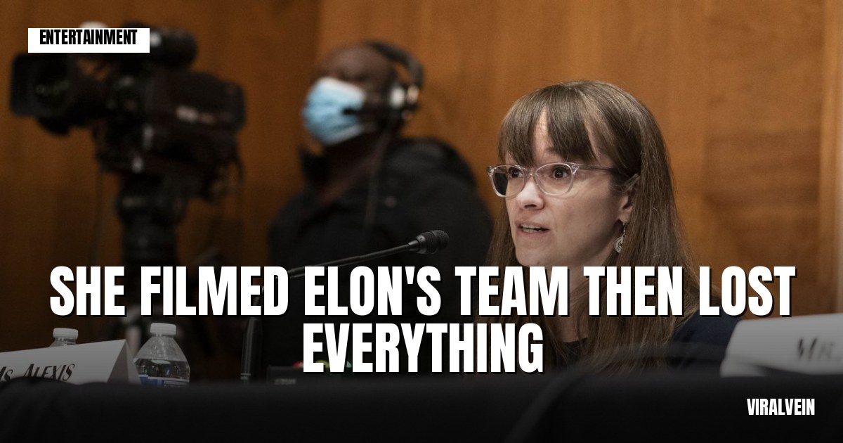She filmed Elon's DOGE team at work. Then she lost her job. Now she's running for Congress.