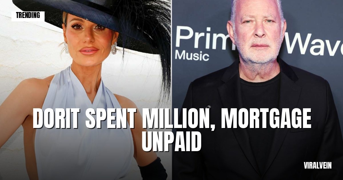 PK claims Dorit spent $1 million on designer goods while mortgage bills went unpaid