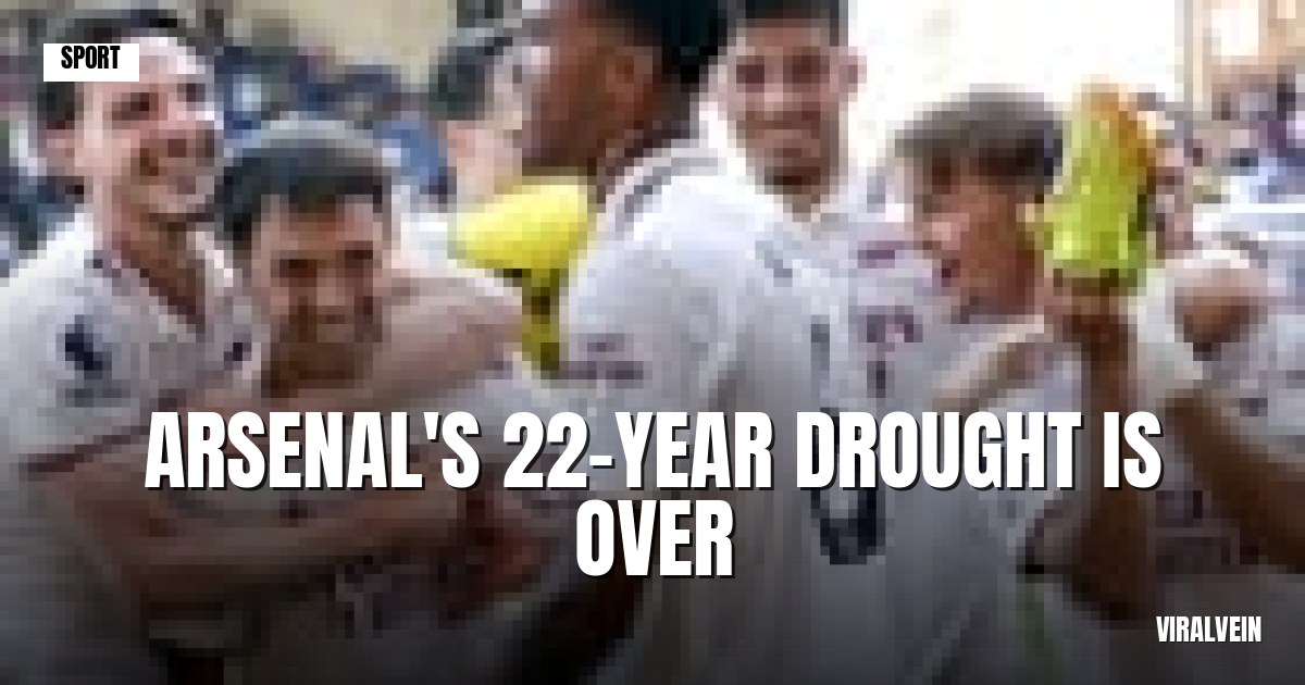 Arsenal lift first Premier League title in 22 years with easy Palace win