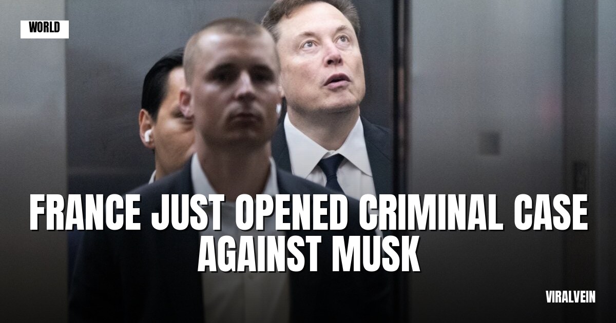 France opens criminal case against Elon Musk and X's CEO