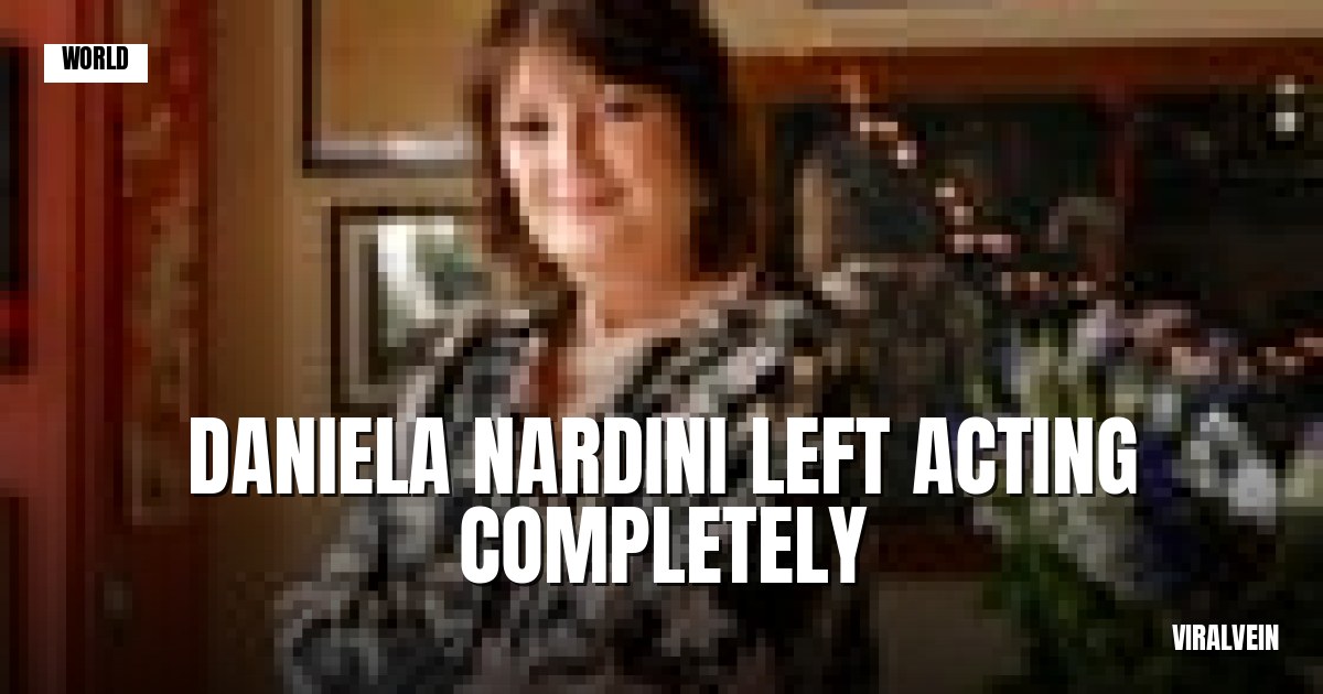 Daniela Nardini left acting after cancer, divorce and loss. Now she's a therapist in Glasgow