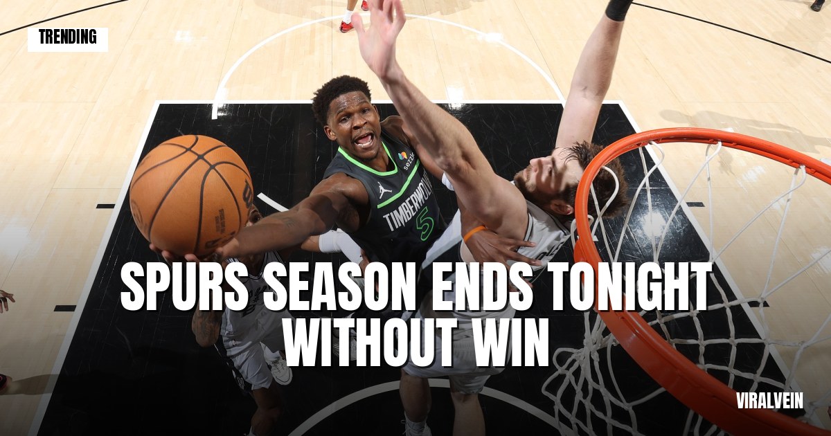 Spurs need a statement win tonight to stay alive vs. Minnesota