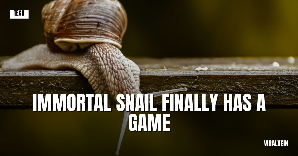 Someone turned the immortal snail meme into an actual game