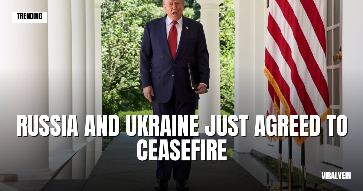 Trump says Russia and Ukraine agreed to a 3-day ceasefire