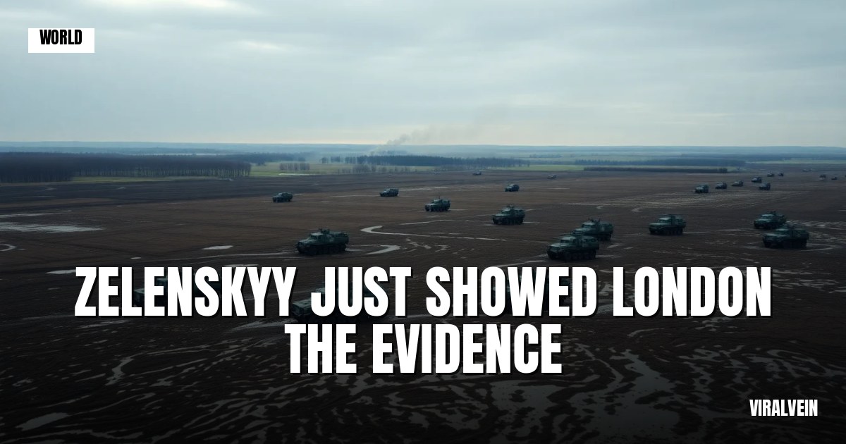 Zelenskyy says Russia's losing ground fast—and he's got the drone footage to prove it