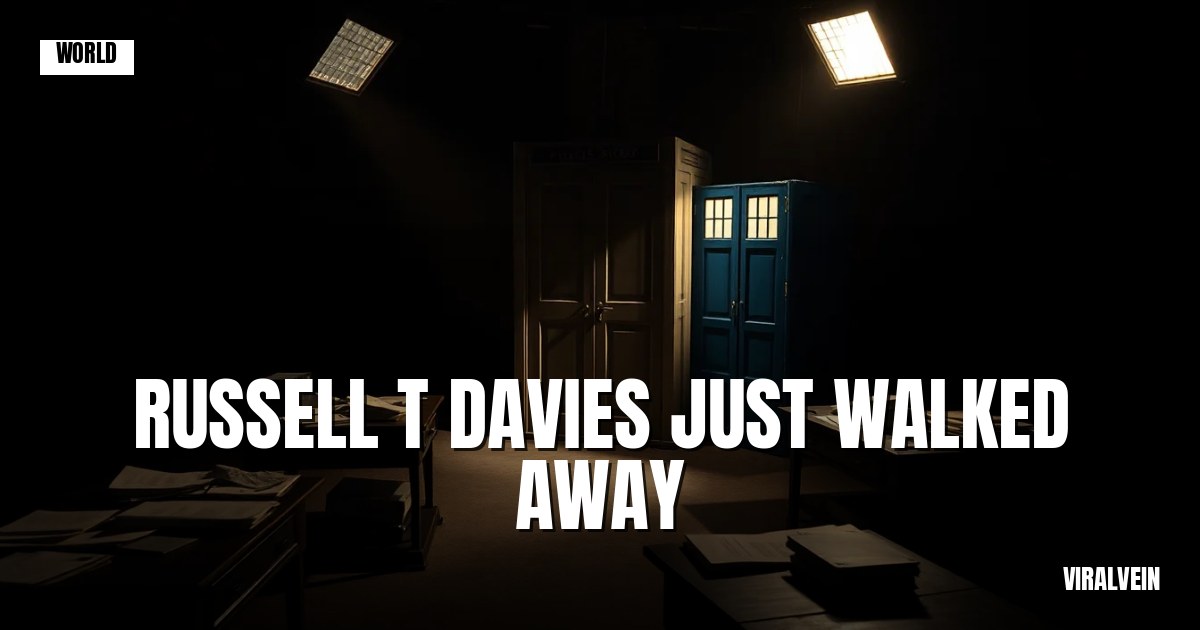 Doctor Who faces its biggest test yet as Russell T Davies walks away