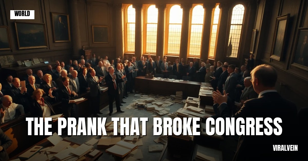 A 1977 prank is causing real chaos in Congress right now