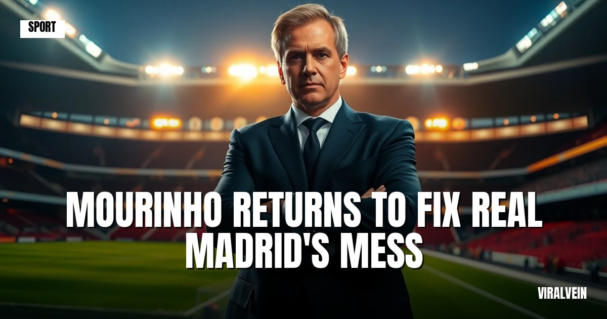 Mourinho's back: Real Madrid turns to Special One after messy 13 years away