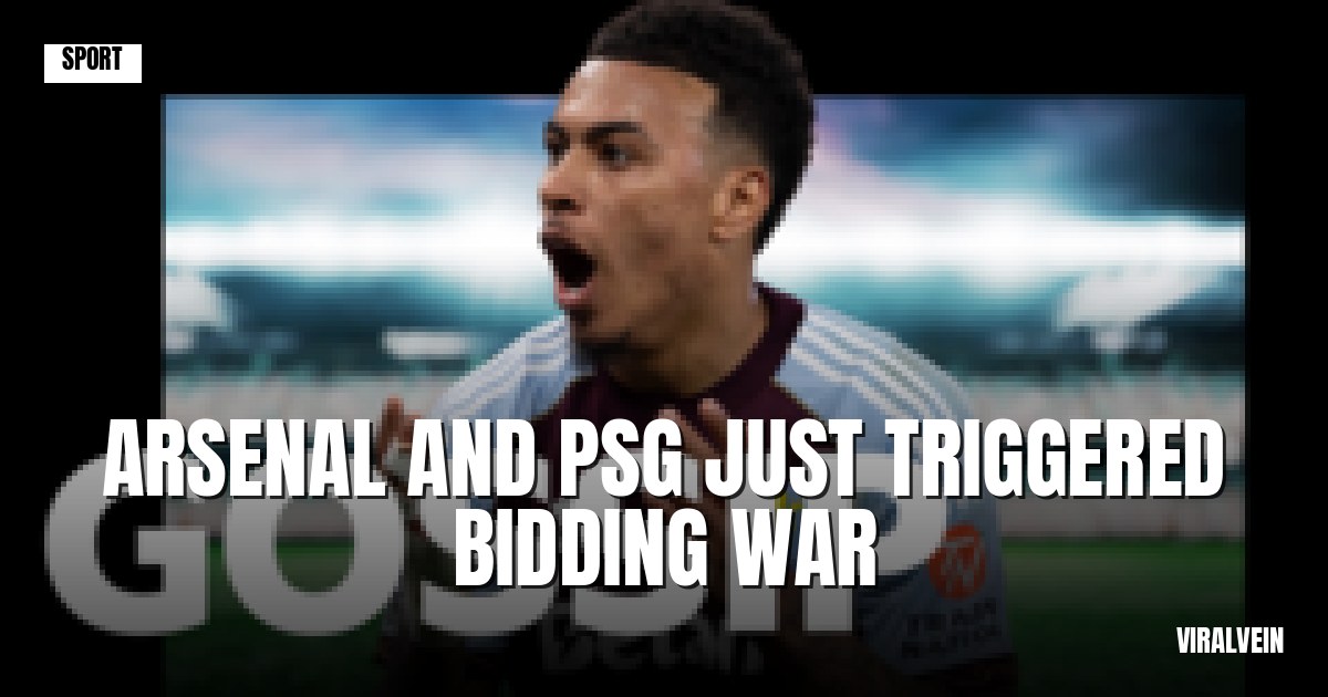 Arsenal and PSG both chasing Villa's Morgan Rogers