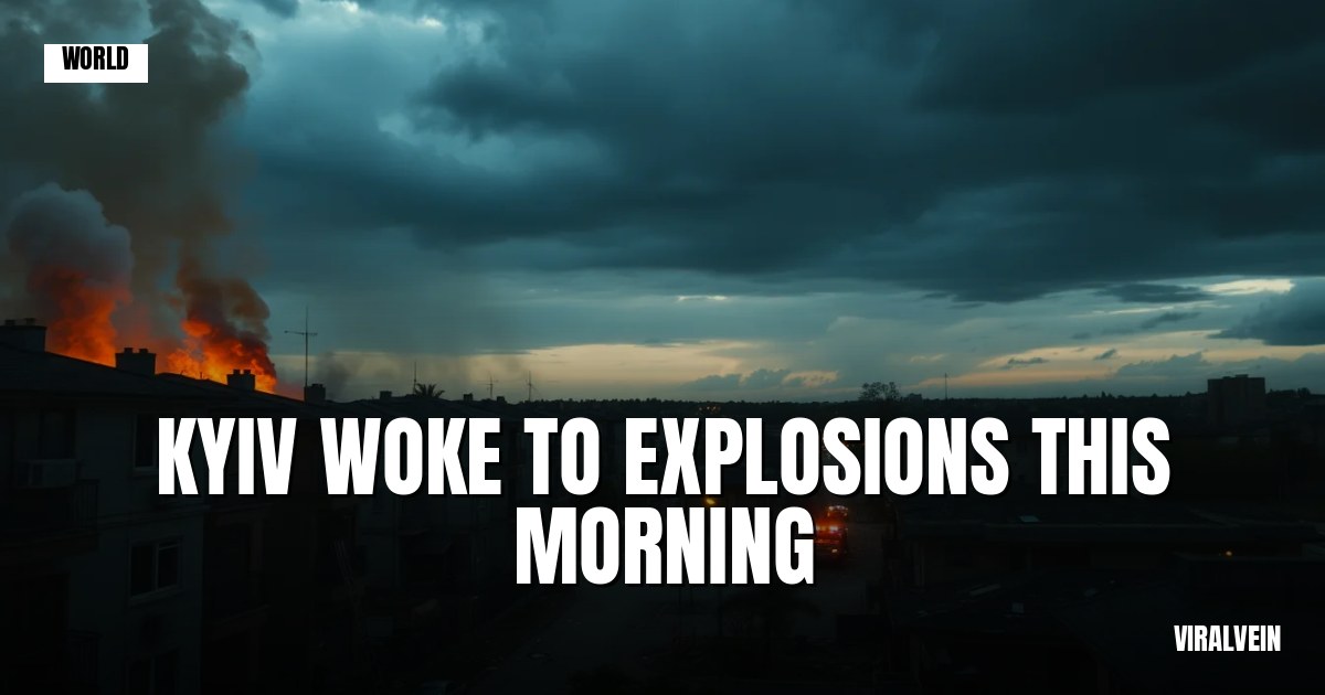 Kyiv hit with ballistic missiles as border violence spirals