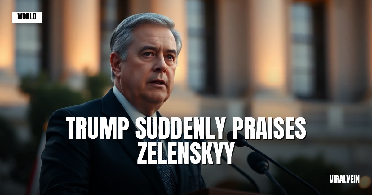 Trump says Zelenskyy is 'holding his own' as NATO prepares July summit