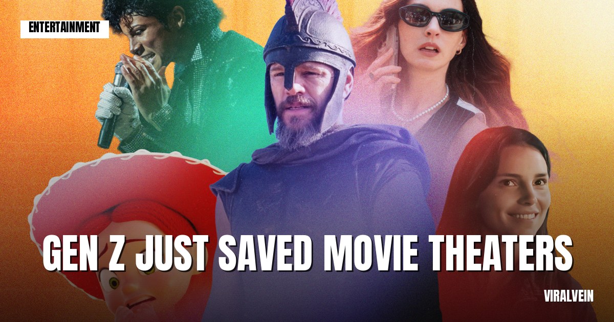 Hollywood's betting big on theaters again—and Gen Z is actually showing up