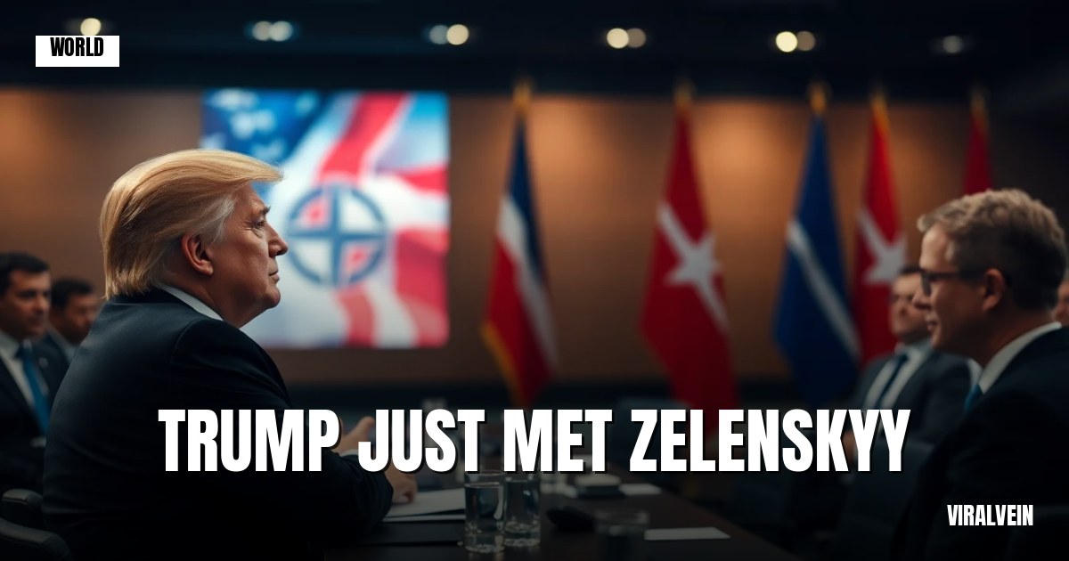 Trump set to meet Zelenskyy at NATO summit as war grinds to stalemate