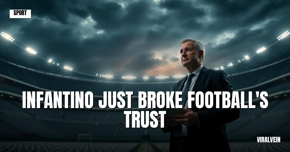 Infantino's World Cup gamble could wreck football's credibility