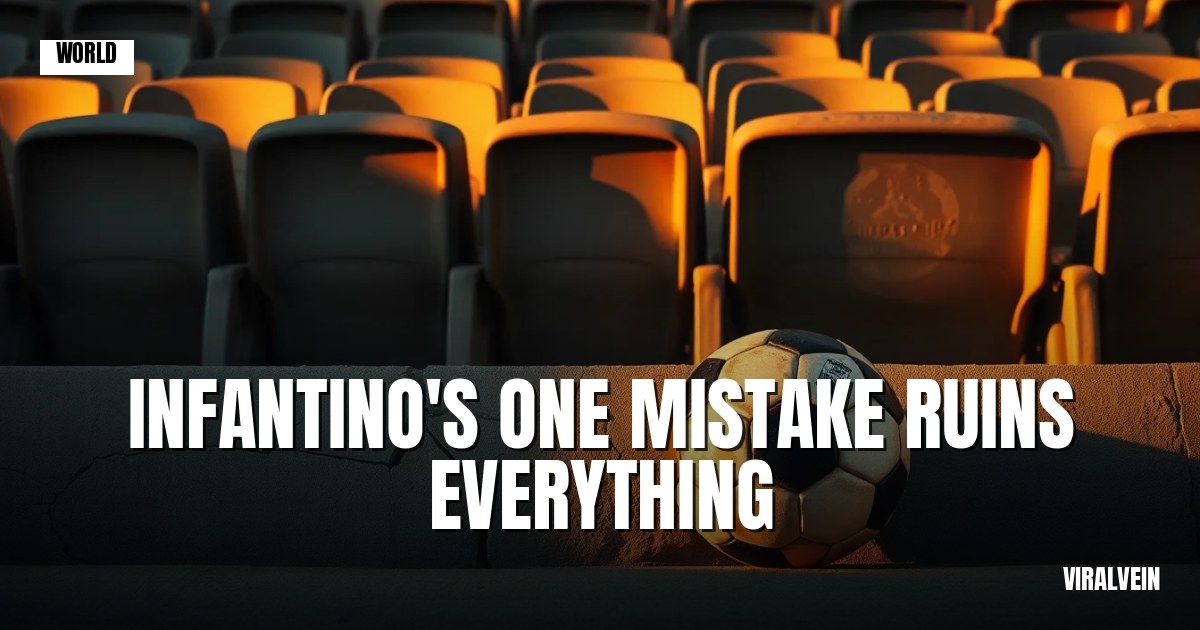 Infantino's World Cup gamble could blow up if fans stop believing