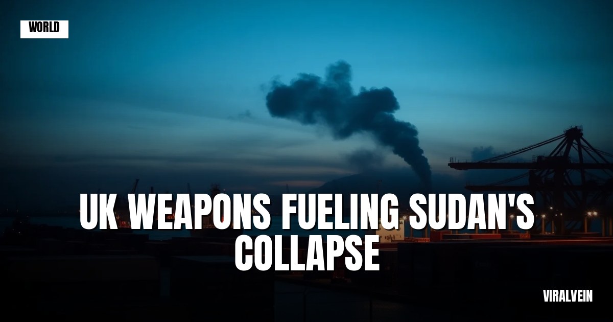 UK faces fire over Sudan weapons pipeline tied to UAE allies