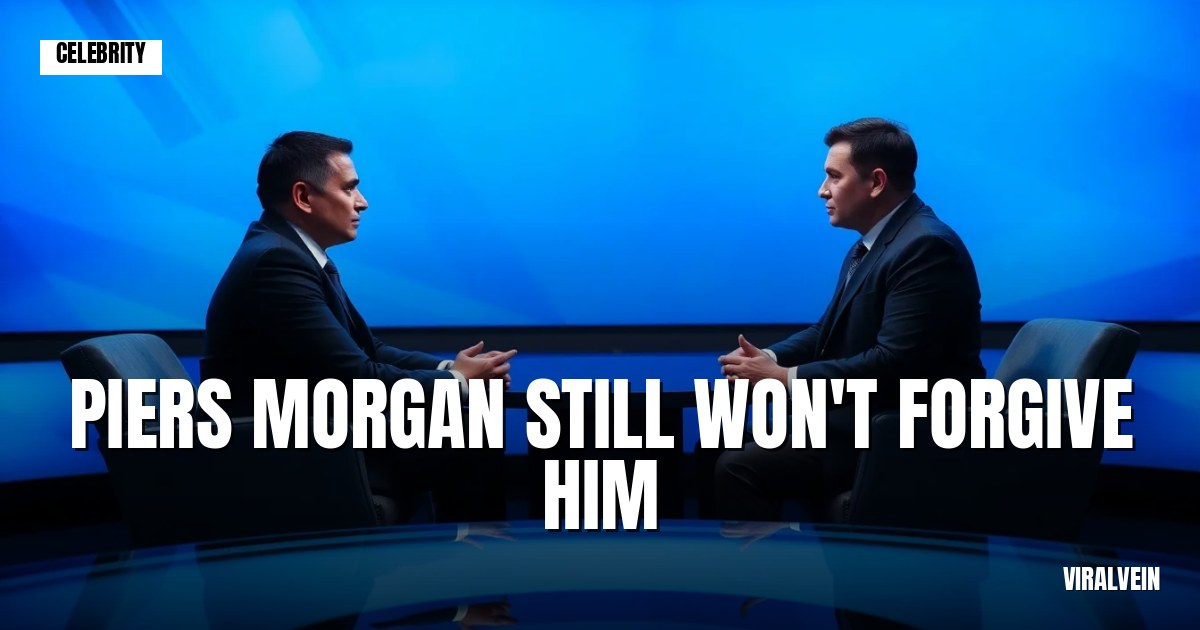 Piers Morgan still can't get over his 2021 blowup with GMB's Alex Beresford