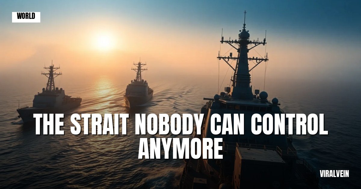 The Strait of Hormuz is becoming a naval battleground—and nobody's stopping it
