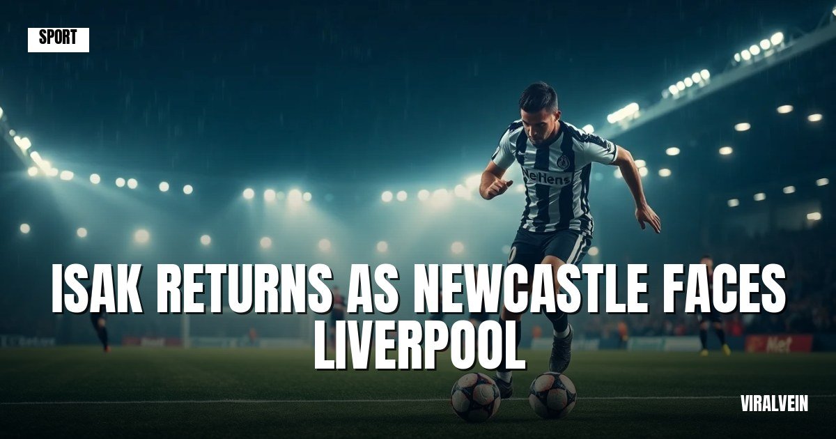 Isak's back and Newcastle's ready to take on Liverpool