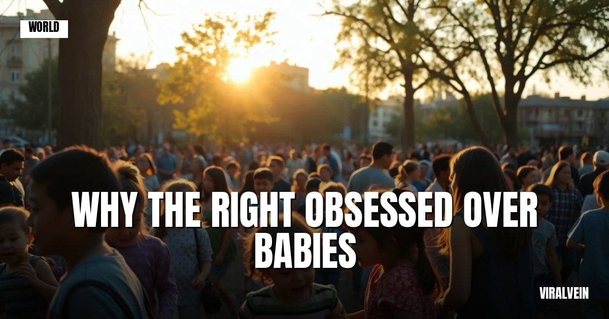 The birthrate obsession sweeping the right—and why it might backfire spectacularly