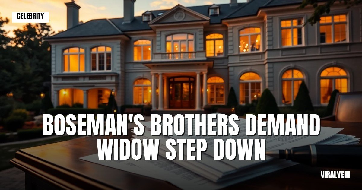 Chadwick Boseman's brothers want his widow out of his $4M estate