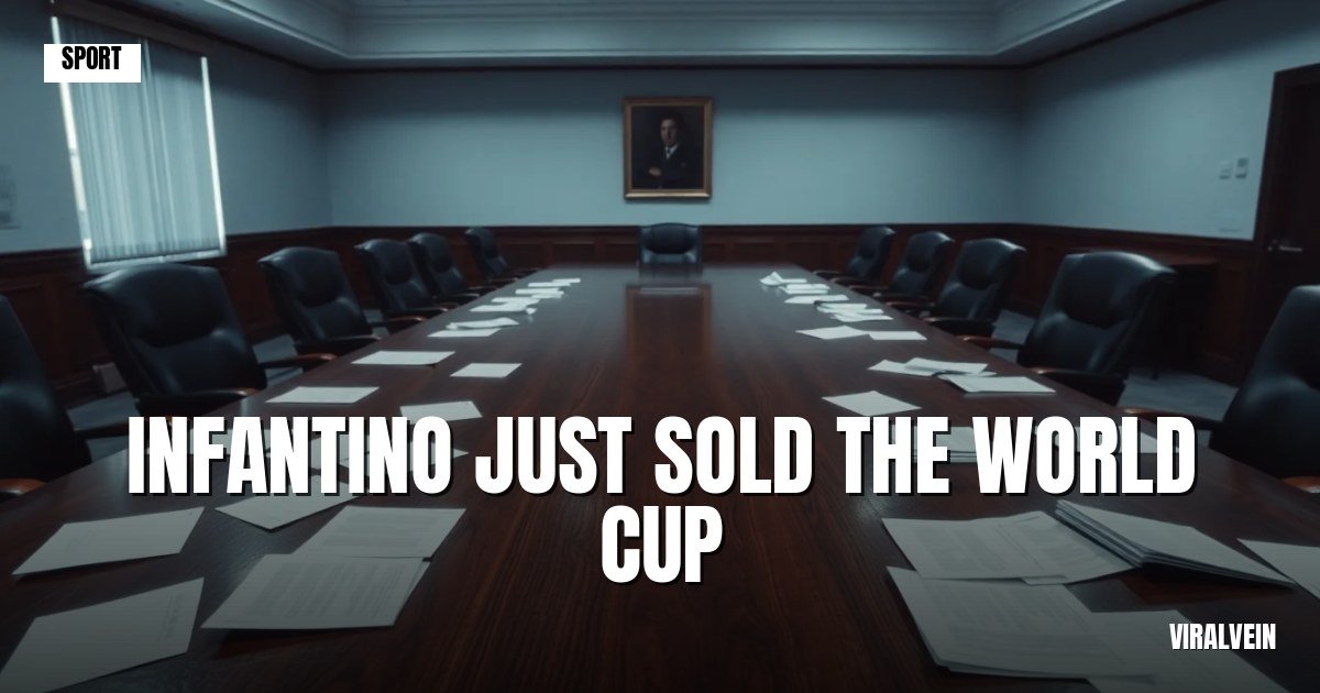Infantino's credibility is collapsing fast over World Cup private equity scheme