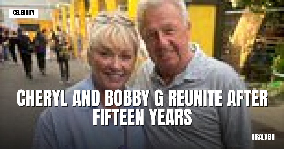 Cheryl Baker and Bobby G finally bury the hatchet at Edinburgh Fringe