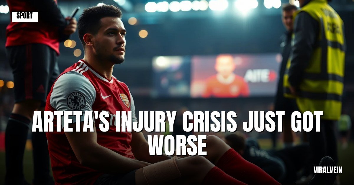 Arsenal's title defence could crumble if Arteta can't keep his squad healthy