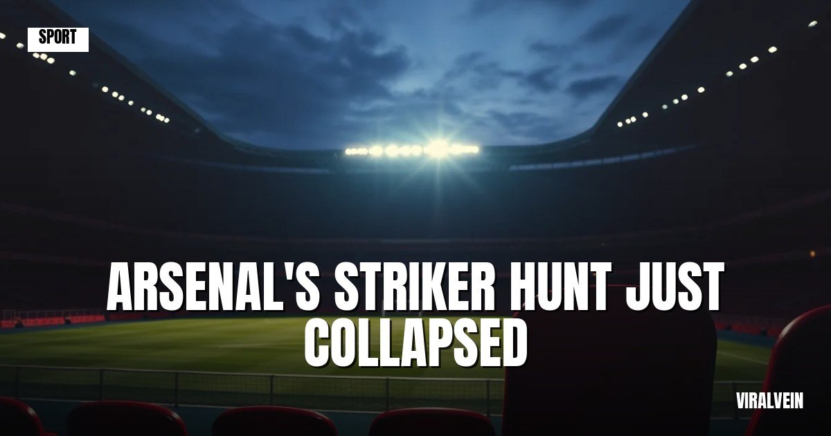 Arsenal's transfer gamble: why missing out on a big striker could haunt them
