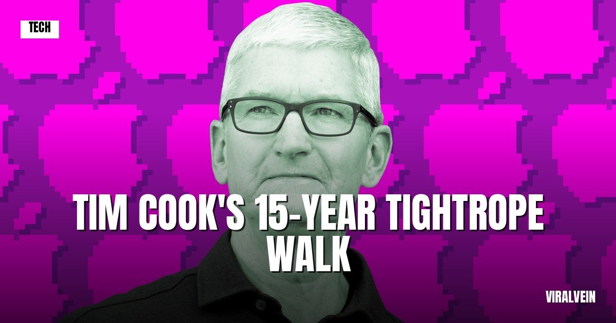 Tim Cook's 15-year balancing act between Xi and Trump