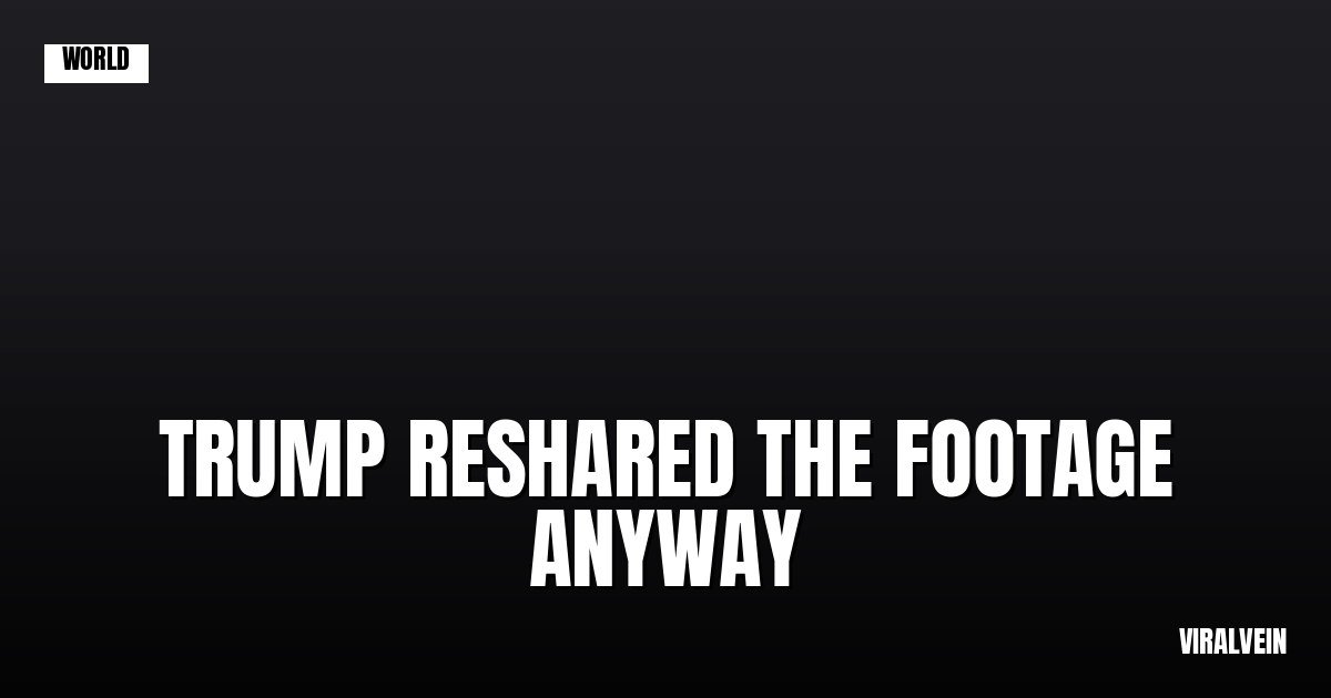 Family of tiger attack victim calls out Trump for resharing footage
