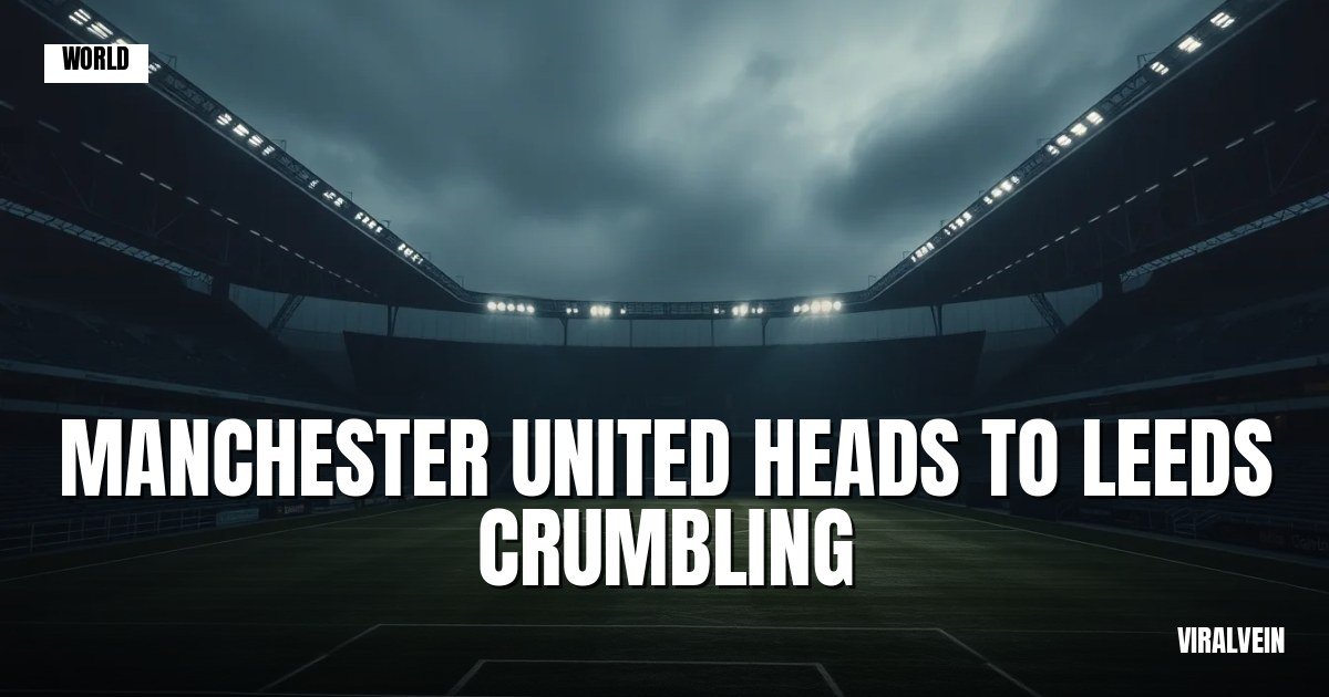 Manchester United heads to Leeds with pressure mounting