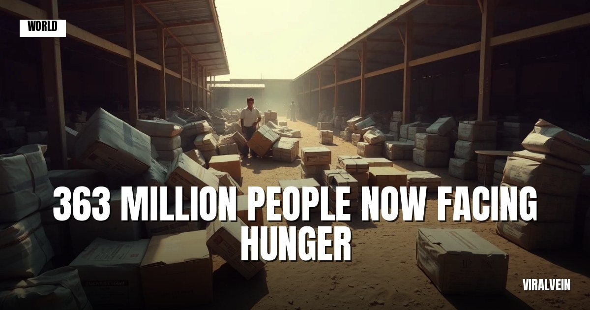 363 million people facing hunger as Middle East war drains UN resources
