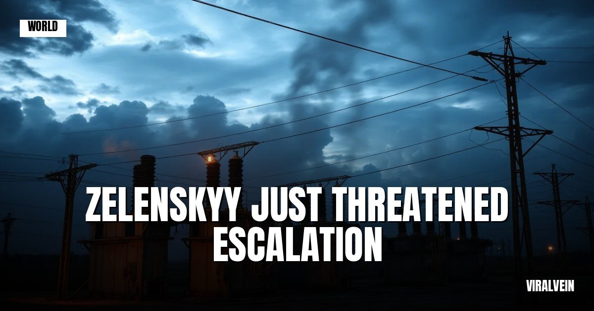 Zelenskyy warns Russia: keep hitting our power grid, we'll hit back